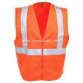 Orange High Visibility Safety Vest